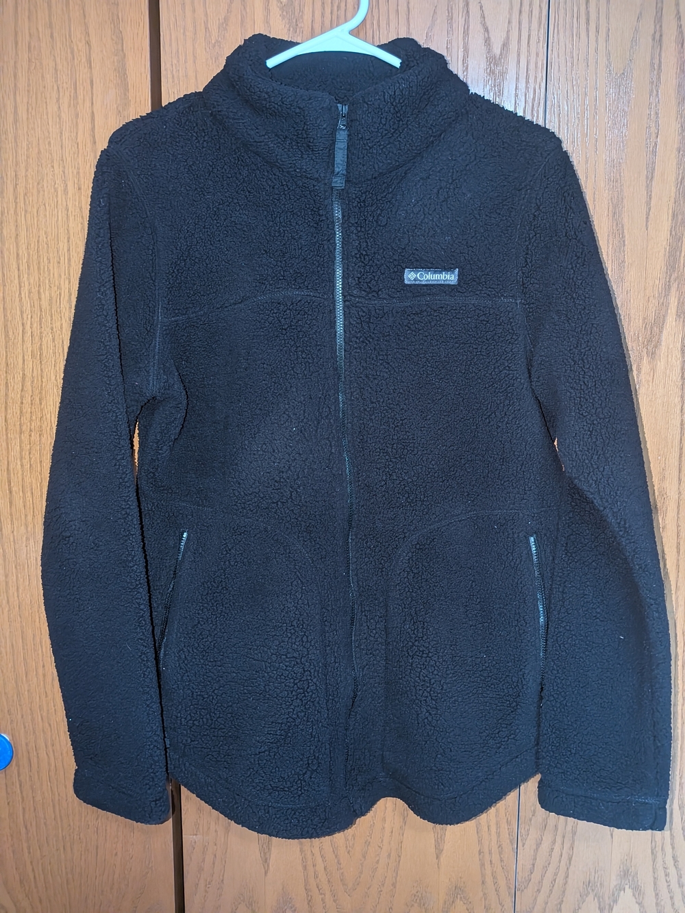 Columbia Black Sherpa Full-Zip Jacket